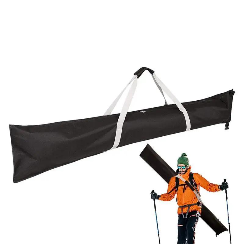 스키 여행용 스노우보드 가방, 방수 휴대용 스키 수하물 가방, 스노우 기어 폴 및 액세서리